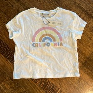 Sunday Stevens California Rainbow 🌈 Tee